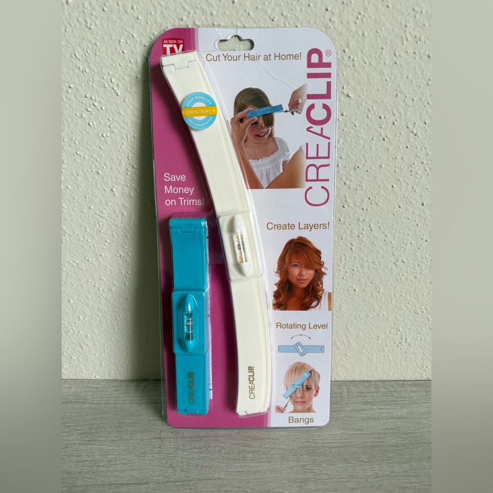 CreaClip For Layers, Bangs, Precise Cutting, At Home Haircut Styling Seen TV